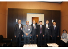3工總領導與廣東省原省長黃華華(右三)合照